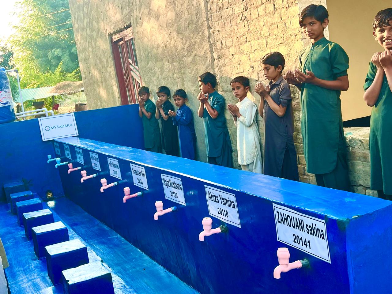 Wudu place in the name of your loved ones